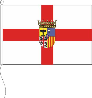 Saragossa - Querformatflagge