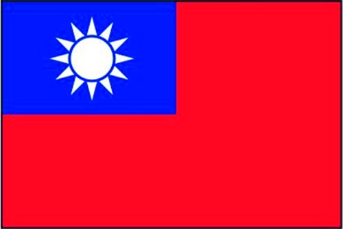 Taiwan - Autofahne