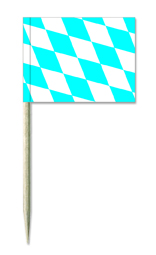 Bayern Raute ohne Wappen (1 VE = 50 Stück) - Käsepicker