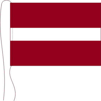 Lettland - Tischfahne 25 x 15 cm - TF