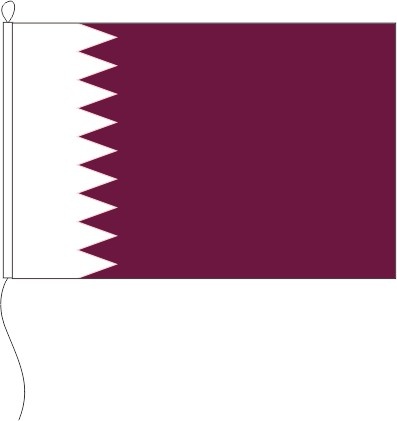 Katar - Querformatflagge
