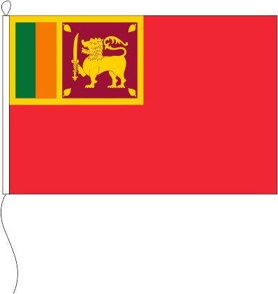 Sri Lanka Handelsflagge - Querformatflagge