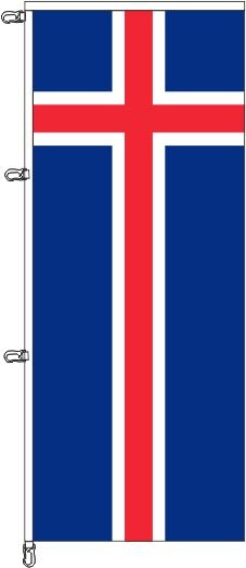 Island - Auslegerflagge