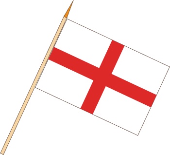 England - Stockfahnen (1 VE = 10 Stück) - Stockfahne