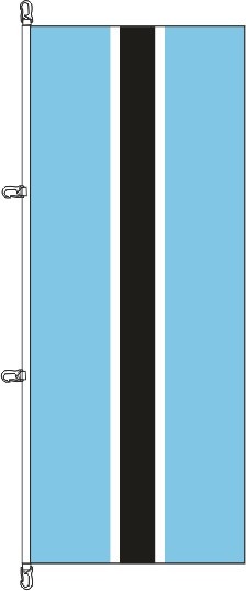 Botswana - Hochformatflagge
