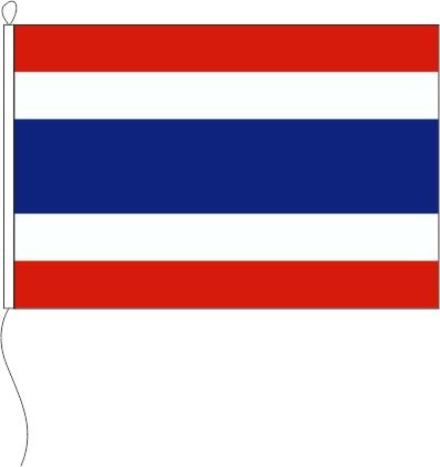 Thailand - mit Zwischennaht - Querformatflagge