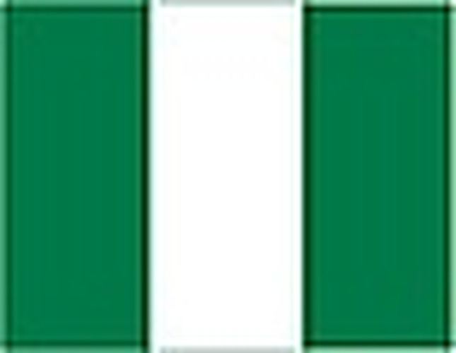 Nigeria - Schnäppchen - Querformatflagge