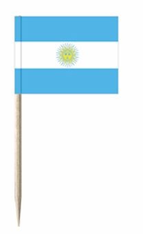 Argentinien mit Wappen (1 VE = 50 Stück) - Käsepicker