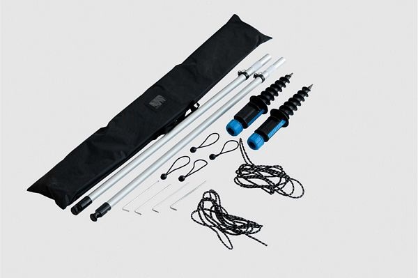 Logo Outdoor Clever Fix System mit Banner 300x100 cm Frontlit