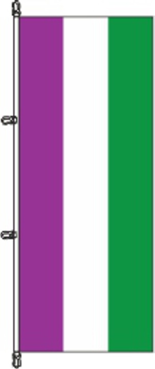 Genderqueer - Hochformatflagge