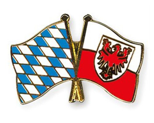 Bayern - Süd Tirol Anstecknadel