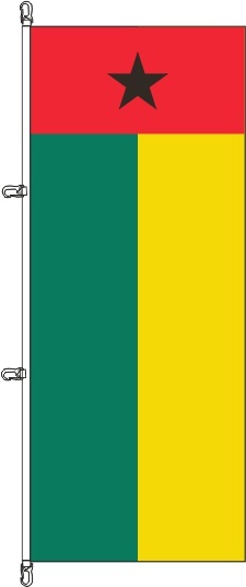Guinea-Bissau - Hochformatflagge