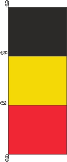Belgien - Hochformatflagge