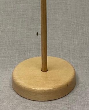 Tischflaggenständer Holz natur ca. 42 cm hoch