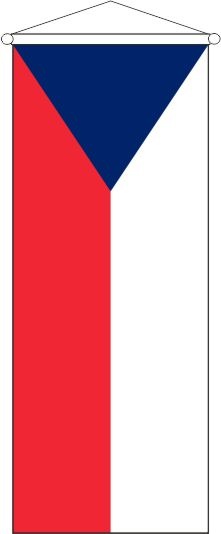 Tschechische Republik - Bannerfahne