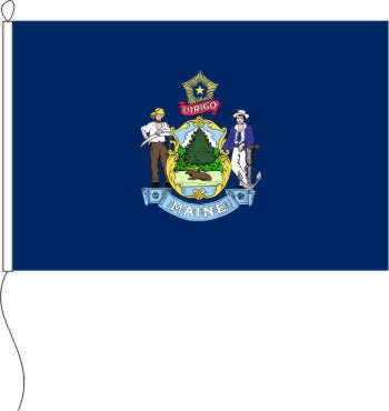Maine (USA) - Querformatflagge