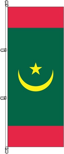 Mauretanien - Hochformatflagge