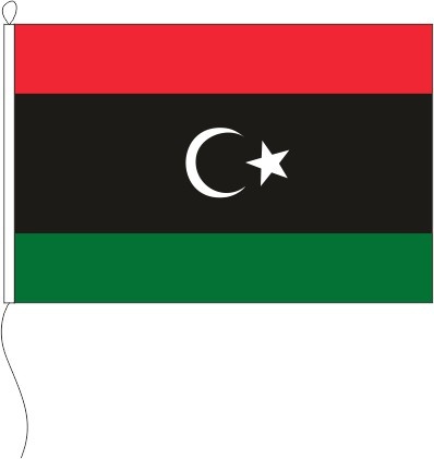 Libyen Übergangsrat - Querformatflagge