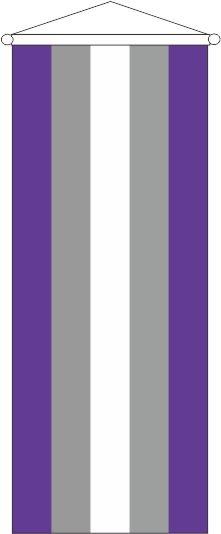Greysexuelle Prise - Bannerfahne