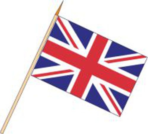 Großbritannien - Stockfahnen (1 VE = 10 Stück) - Stockfahne