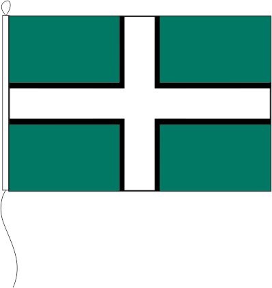Devon (England) - Querformatflagge