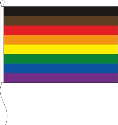 Alternative Regenbogen - Querformatflagge