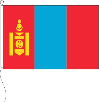 Mongolei - Querformatflagge