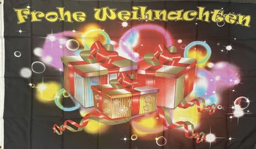 Weihnachten Päckchen - preiswerte Alternative: 150 x 90 cm