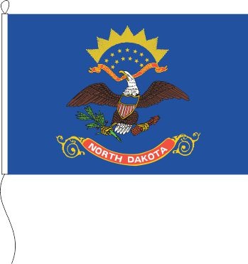 North Dakota (USA) - Querformatflagge