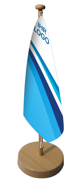 Logo Tischflagge - Digitaldruck - Tischflagge