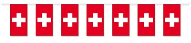 Fahnenkette Schweiz - VE 10 Stück - WI
