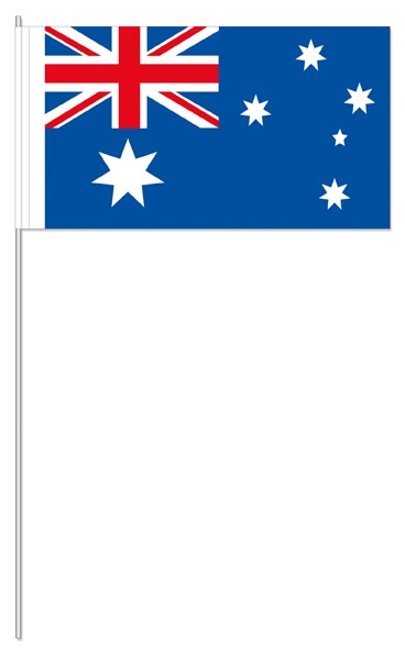 Australien (1 VE = 50 Stück) - Papierfahnen