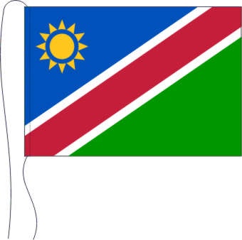 Namibia - Tischflagge 25 x 15 cm