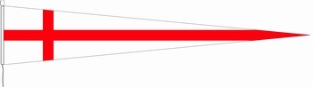 England - Langwimpel