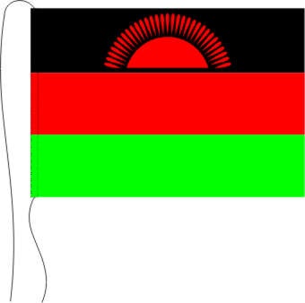 Malawi - Tischflagge 25 x 15 cm